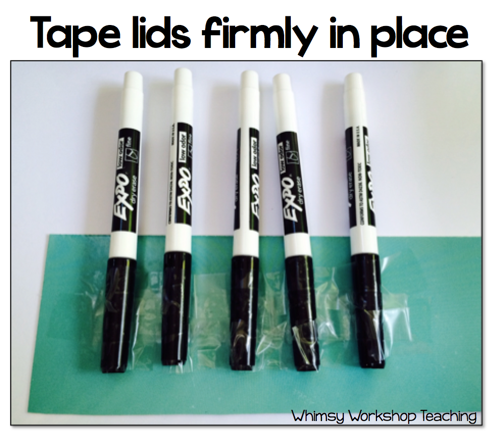 No More Dried Up Markers! Whimsy Teaching