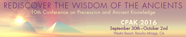 Conference on Precession and Ancient Knowledge 2016