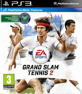 Lançamentos de jogos Playstation3 fevereiro 2012 Grand Slam Tennis 2 ,Jogos PLAYSTATION 3