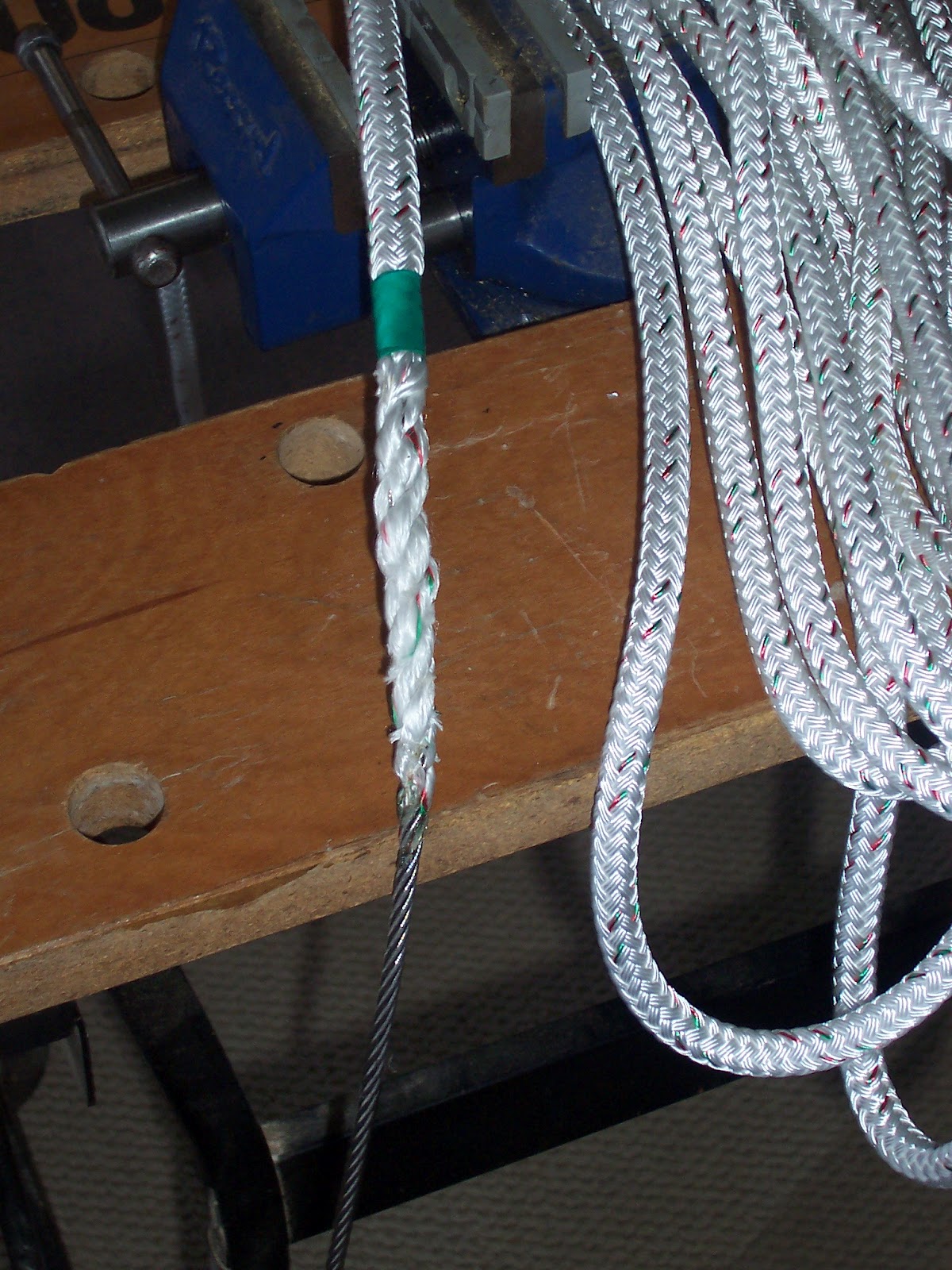 Phoenix's Flight Replacing WiretoRope Halyards