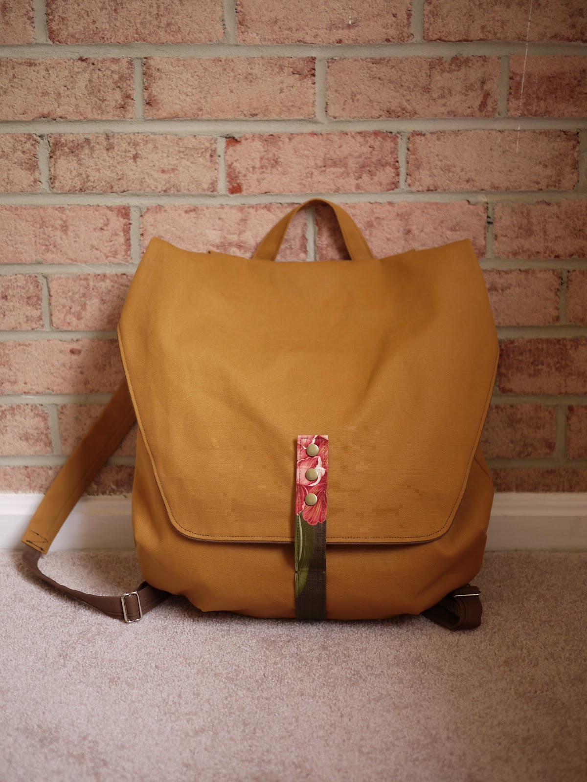 etsy canvas backpack