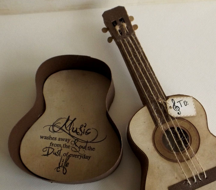 My Craft Spot 3D Guitar box!