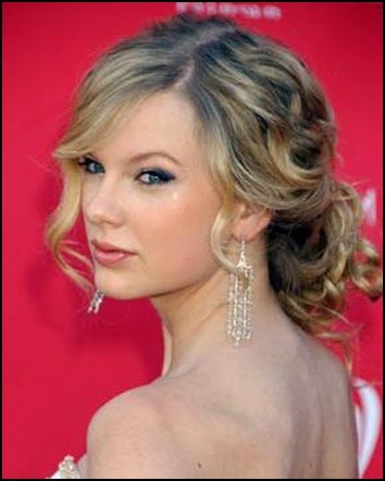 easy medium curly updos medium curly updo