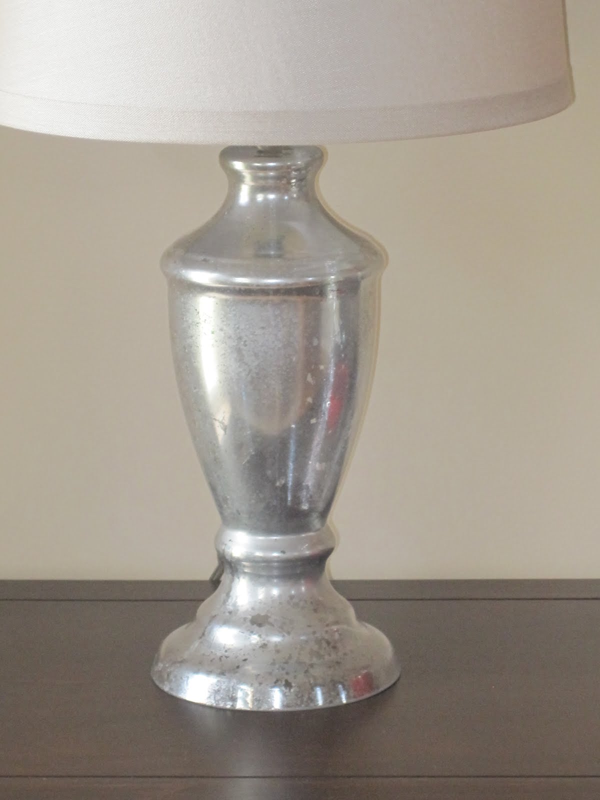 Decorated Chaos Mercury Glass LampProject Complete