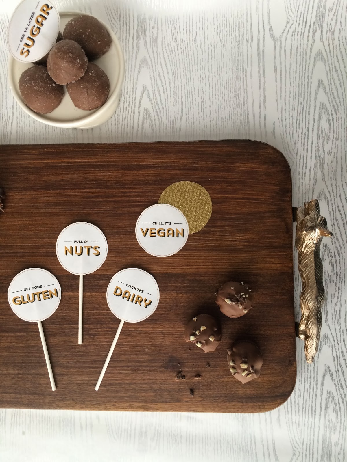 Sweet Tooth Free Printable Dessert Labels + Target Wedding