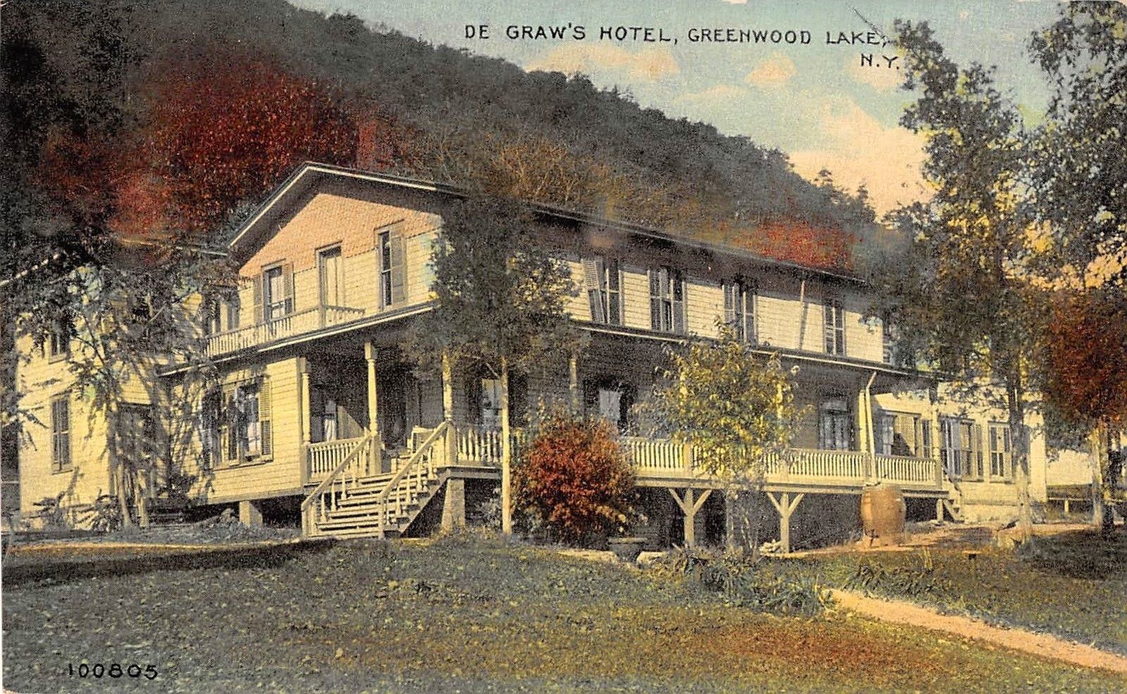 Images of Warwick New York De Graw's Hotel, Greenwood Lake