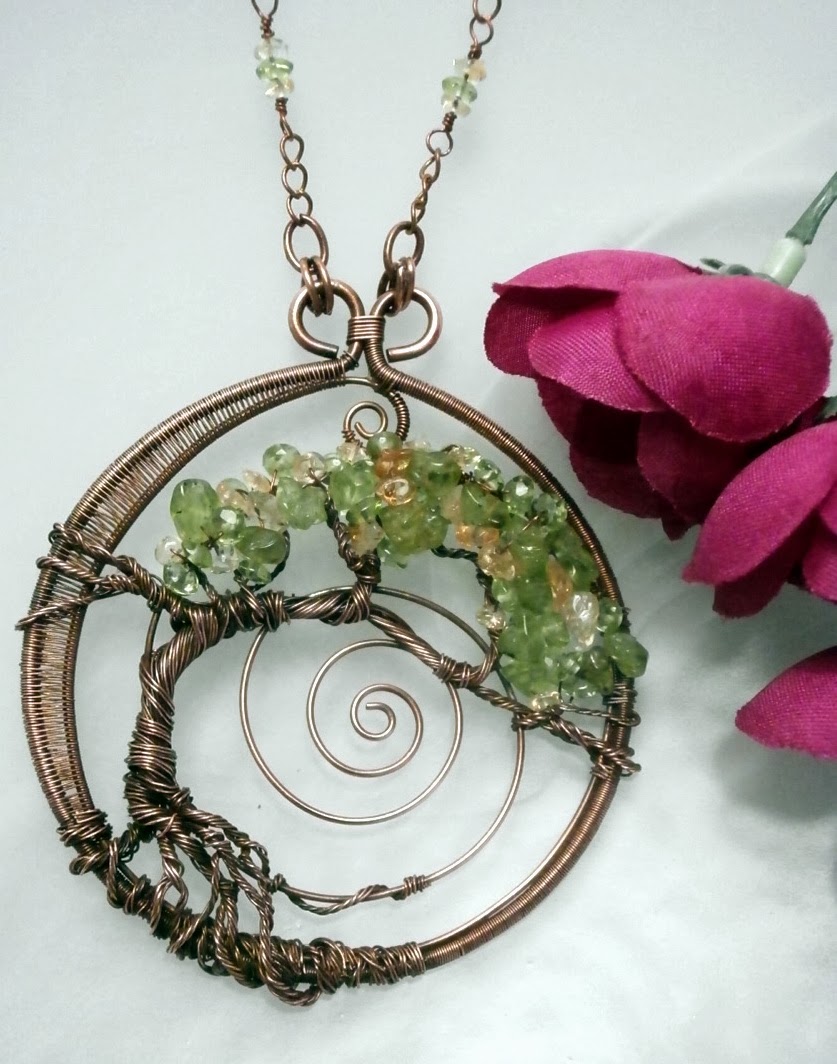 Perfectly Twisted Handmade Wire Wrapped Beaded and Gemstone Jewelry