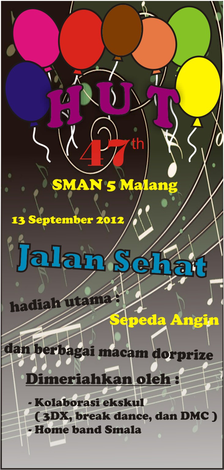 This Is It ! contoh poster Corel Draw