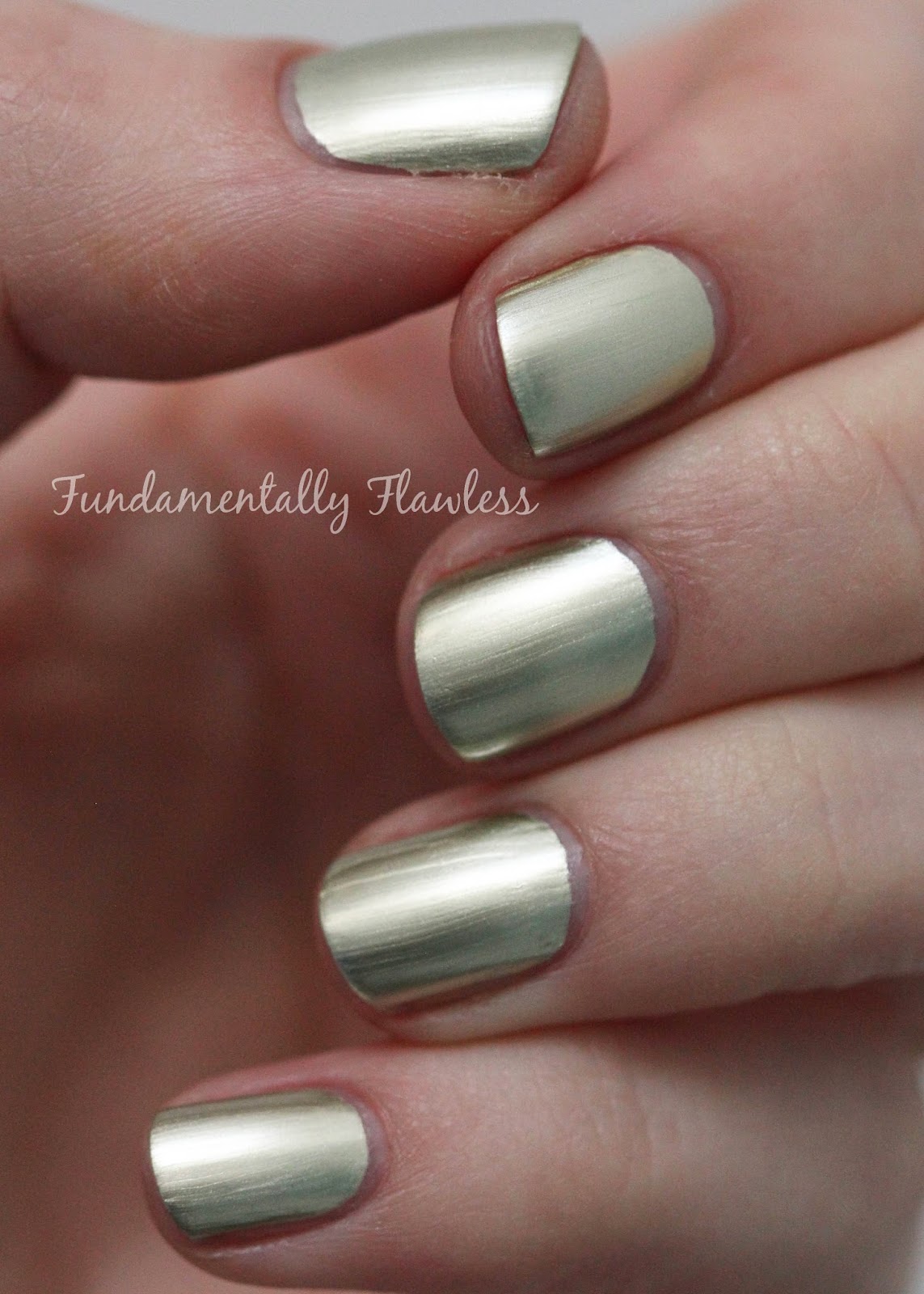 Models Own Colour Chrome Collection Olive Swatch