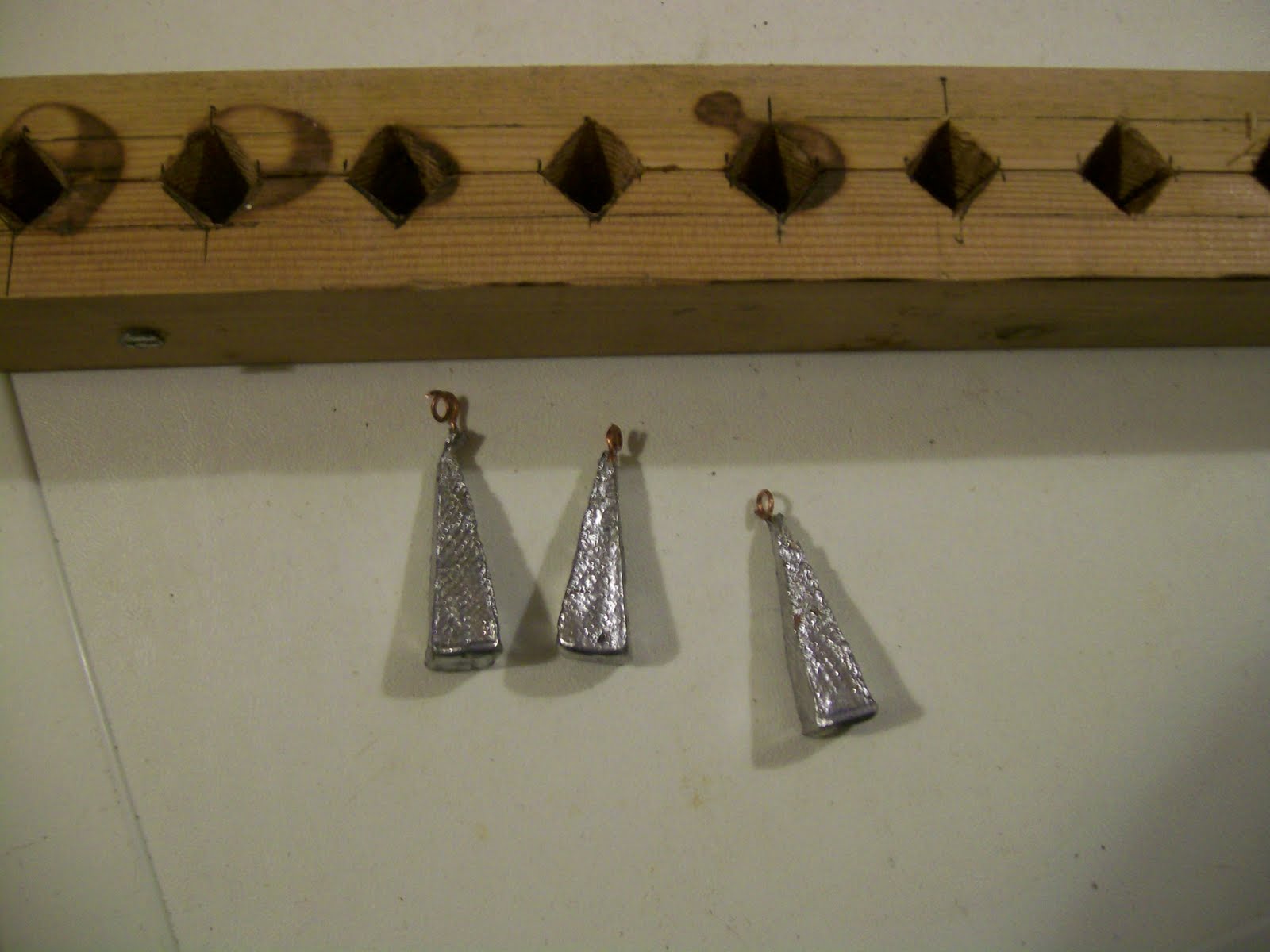 fishyfishy making lead weights the easy way