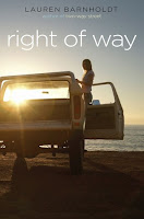 book cover of Right Of Way by Lauren Barnholdt