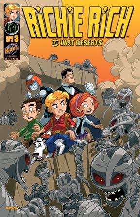 News and Views by Chris Barat: Comics Review: RICHIE RICH: RICH RESCUE #3  (2011, Ape Entertainment)
