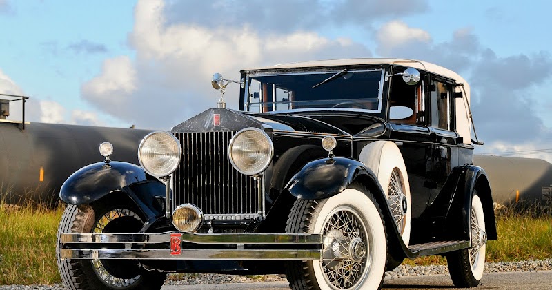 Retro Cars Rolls Royce Springfield Phantom Trouville Town