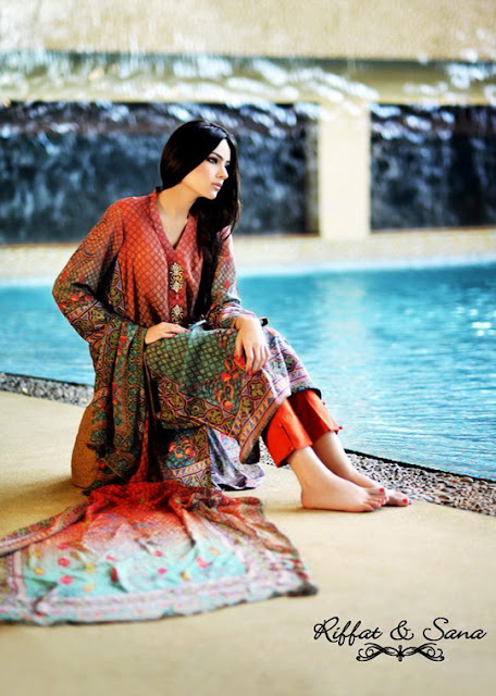 Sana Salman Summer Lawn Collection 2013