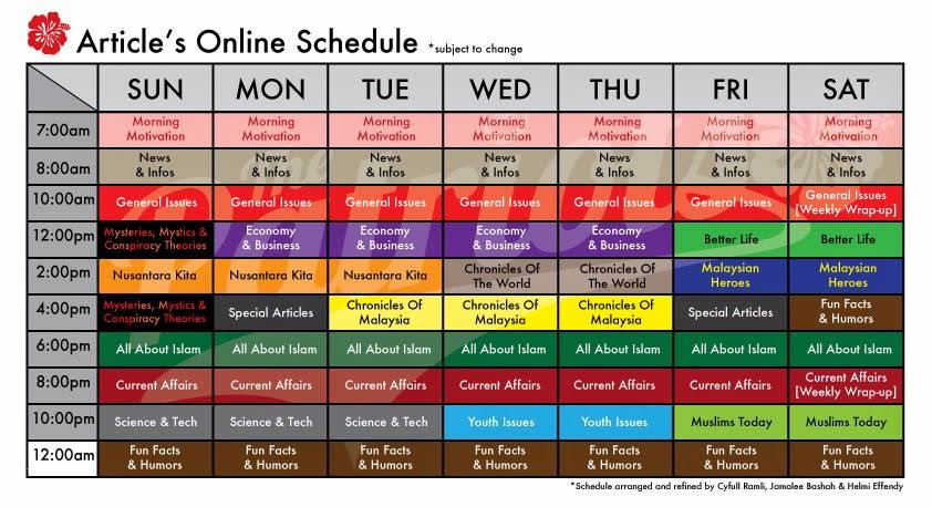 The Patriots Schedule