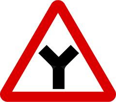 Bivious, Left or Right, Crossroads, Warning sign, 