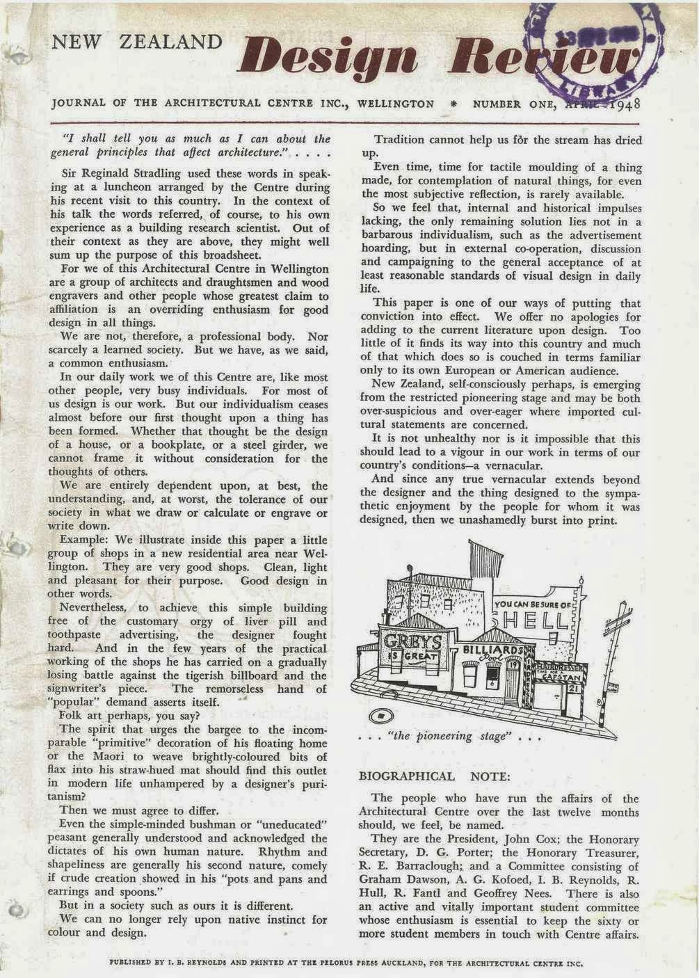 A New Zealand design history blog September 2013