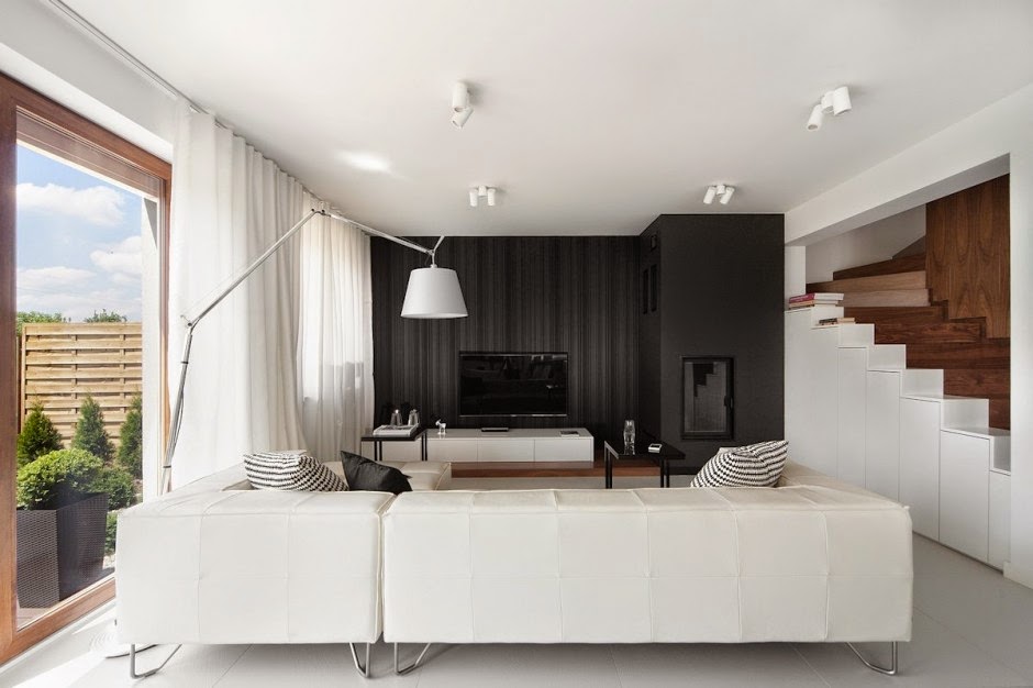 Casa D58 "Decoración interior minimalista", Polonia. - ArQuitexs