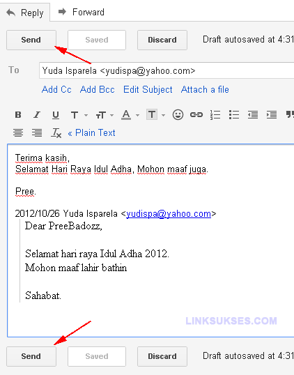 Balas Email