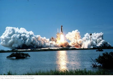 Space Shuttle liftoff from KSC