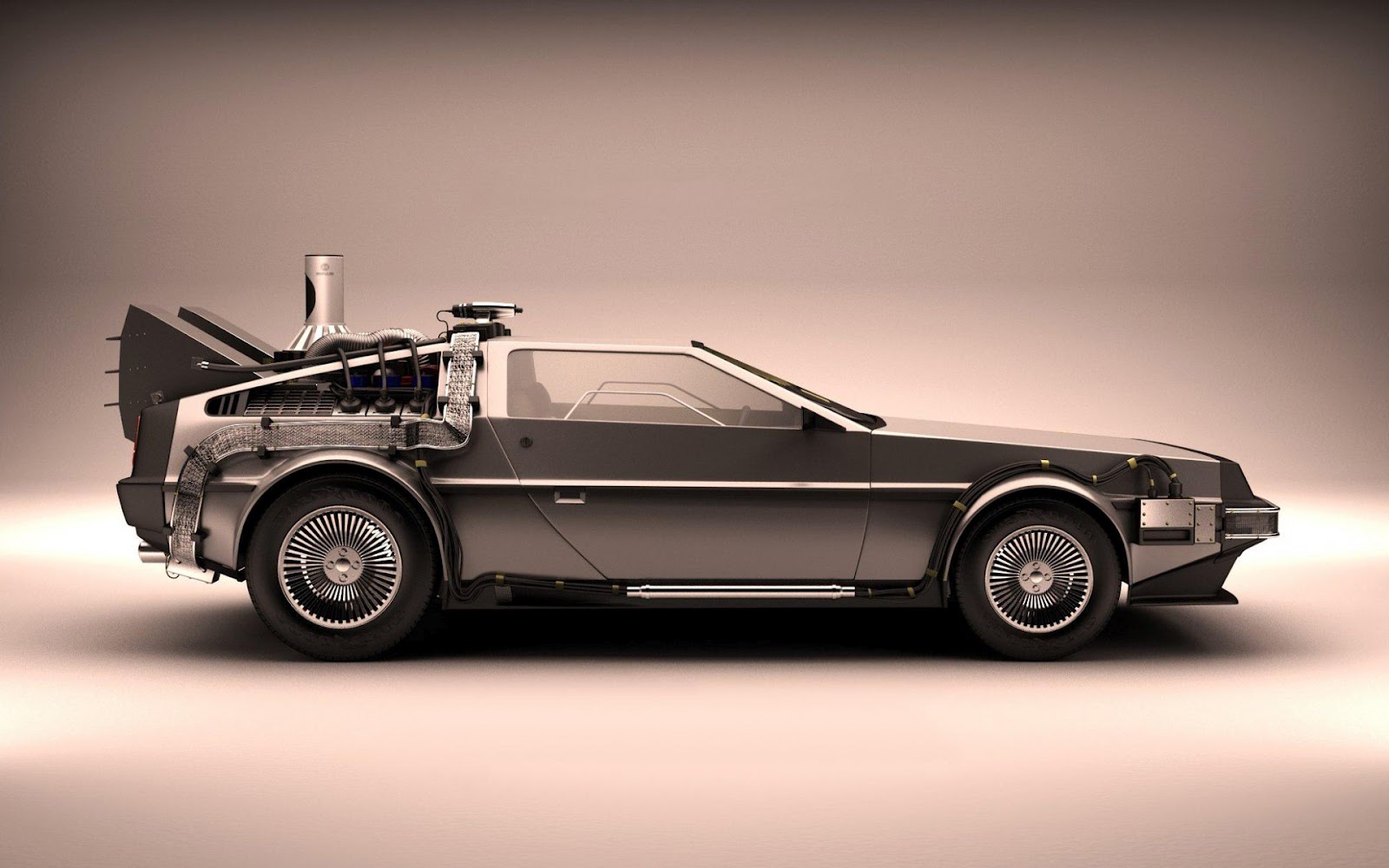 Wallpapers of beautiful cars: DeLorean DMC 12