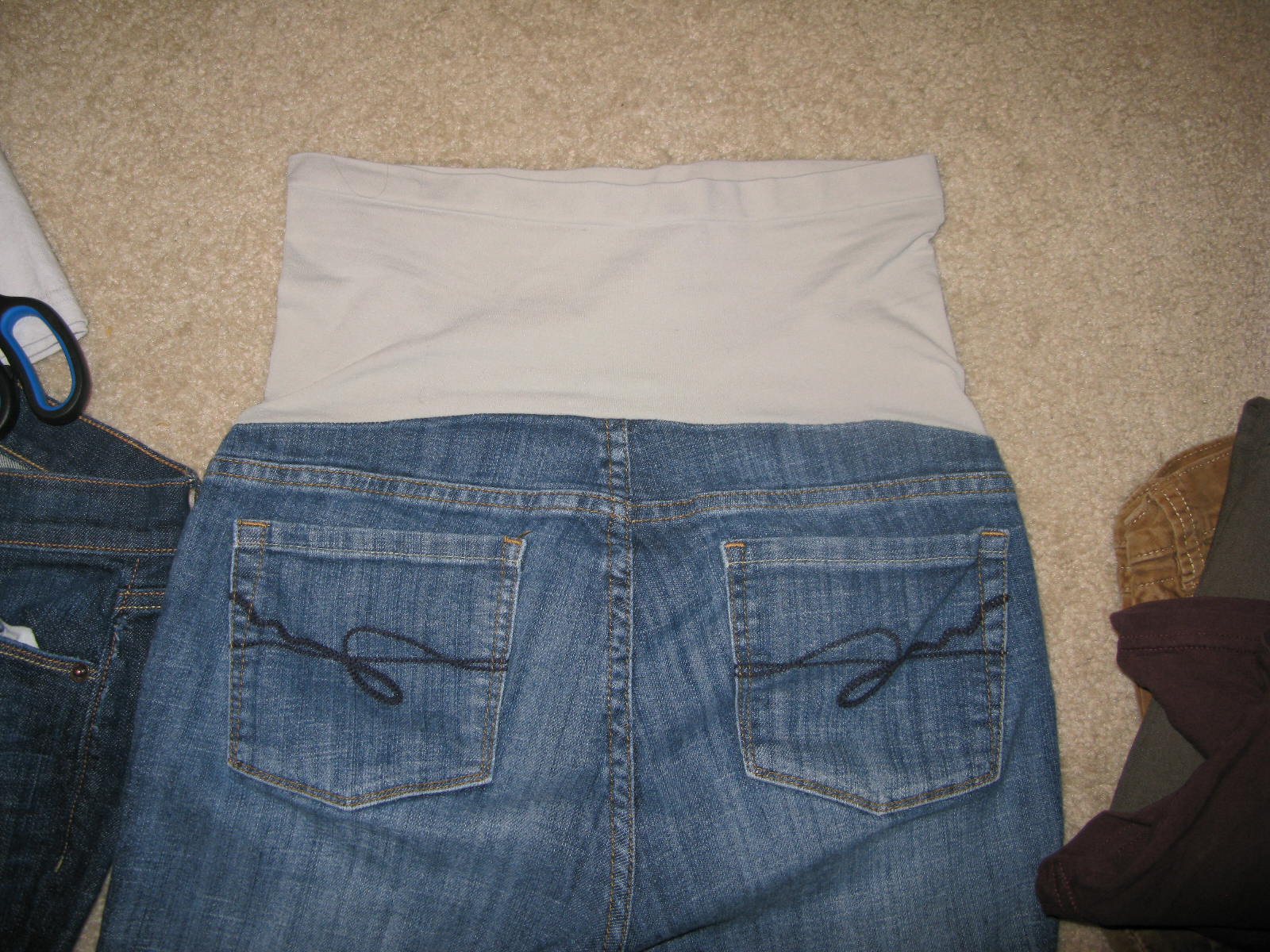 La Vida de la Fiore Full Panel Maternity Pant Tutorial