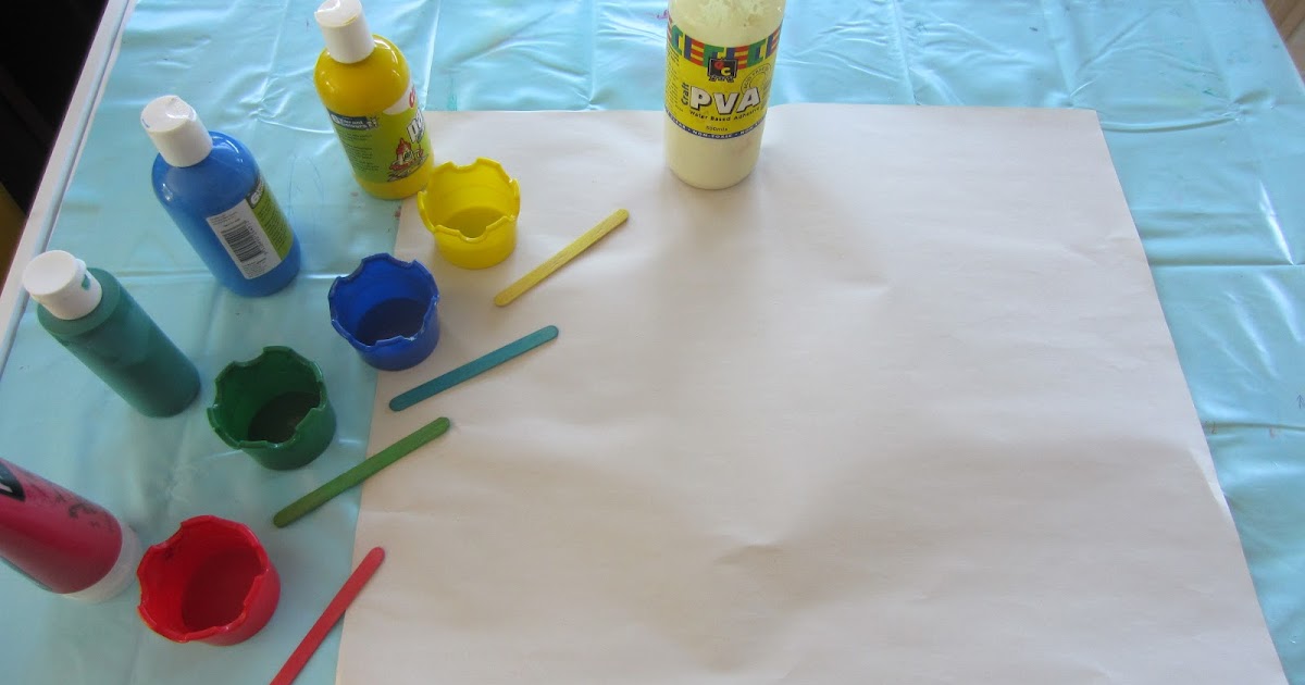 Learn with Play at Home PVA Painting