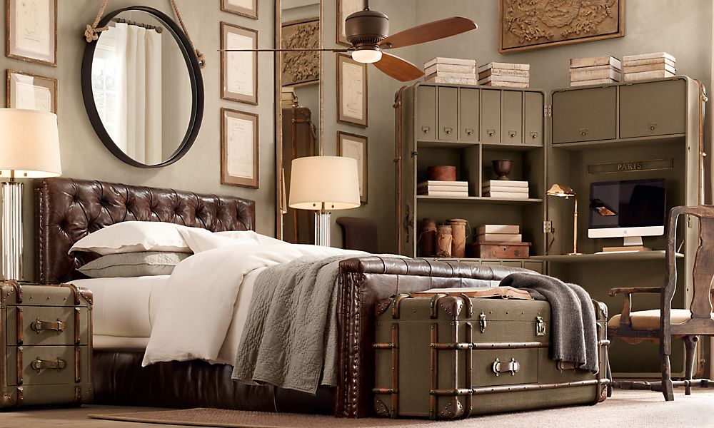 ... the modern man, man cave. How cool is that Polished-Nickel TV Easel