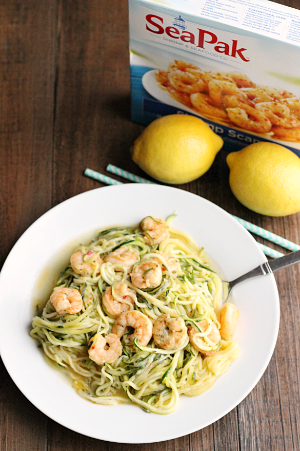 Shrimp Scampi with Zucchini Noodles Whats Cooking Love?