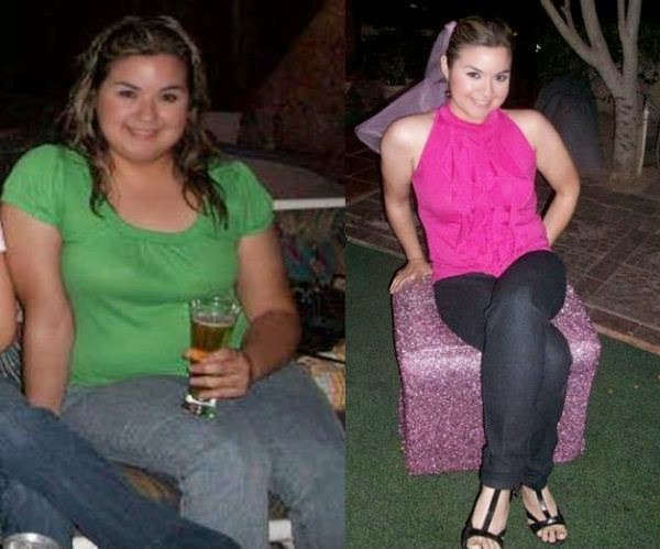Increíble el adelgazamiento antes y después la foto