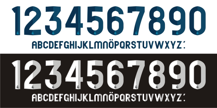 Font real madrid 2012 2013