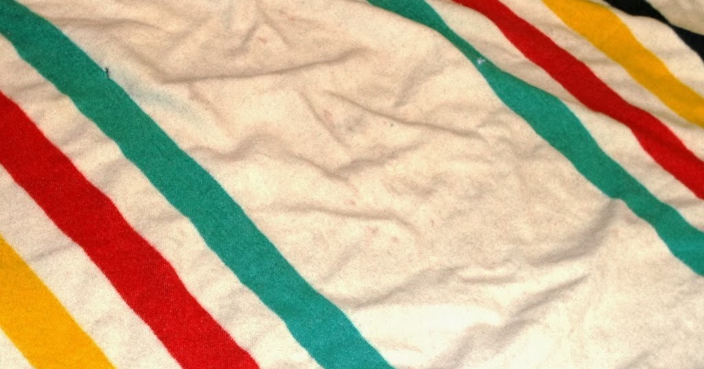 Vintage Diana Vintage Hudson Bay Wool Blanket