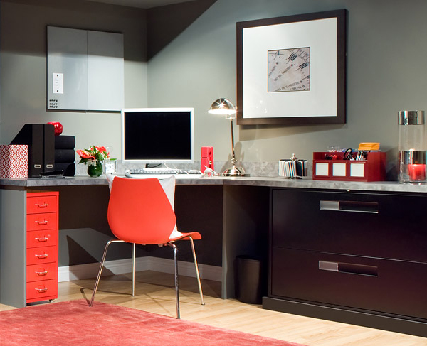 El Color Naranja en la Decoración de Oficinas - BonitaDecoración.com