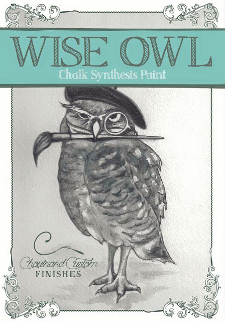 Wise Owl Chalk Synthesis Paint - I am grateful for series