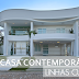 Casa contemporânea com linhas curvas - veja detalhes da fachada e dos ambientes internos!