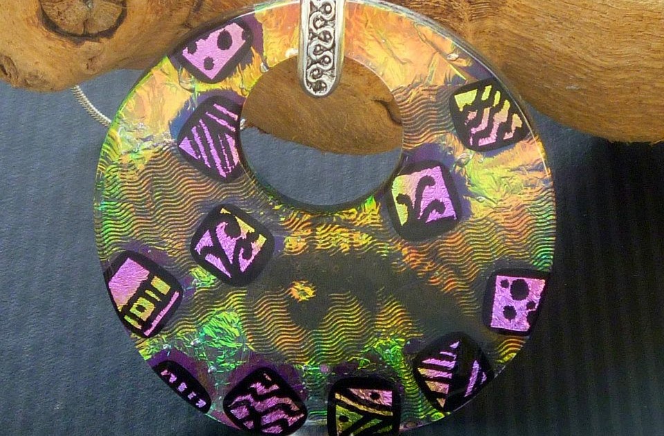 AAE Glass Art Studio Blog AAE Glass New Dichroic Fused Glass Jewelry