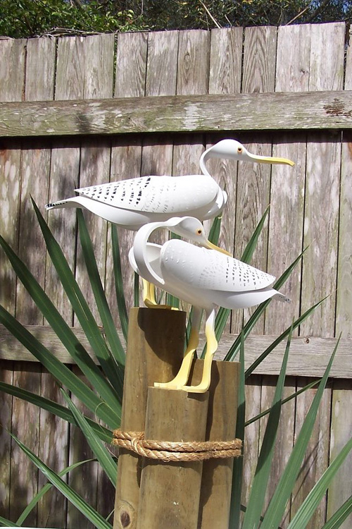 My Owl Barn Bird Sculptures Made From PVC