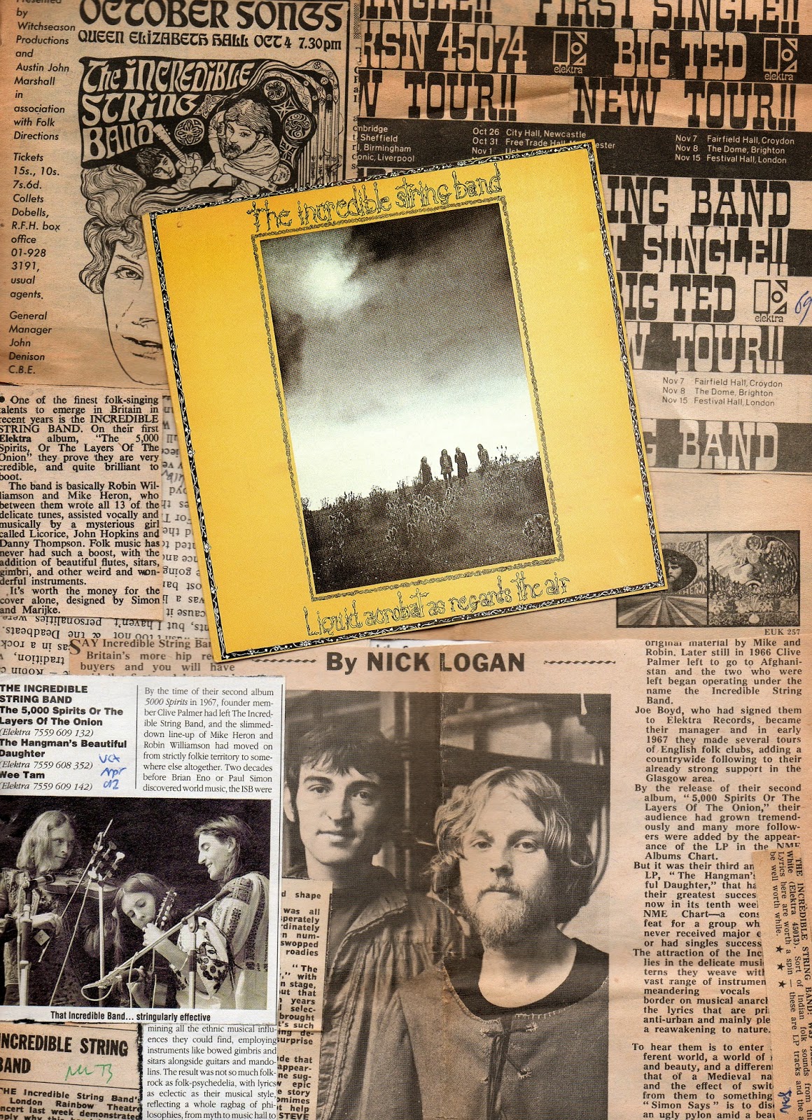 Eight Miles Higher THE INCREDIBLE STRING BAND Full History