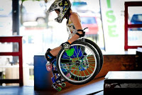 Worldwide Theater Protest, Wheelchair Athlete Ella Frech