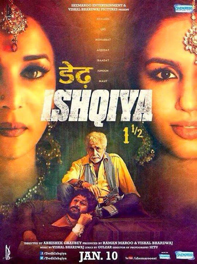 Tamil Dubbed Movies Download For Ishq Junoon Fix dedh-ishqiya-film-poster_138683838200
