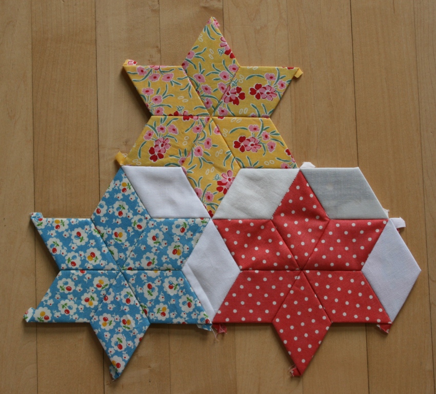 Tutorial on paper piecing a quilt image