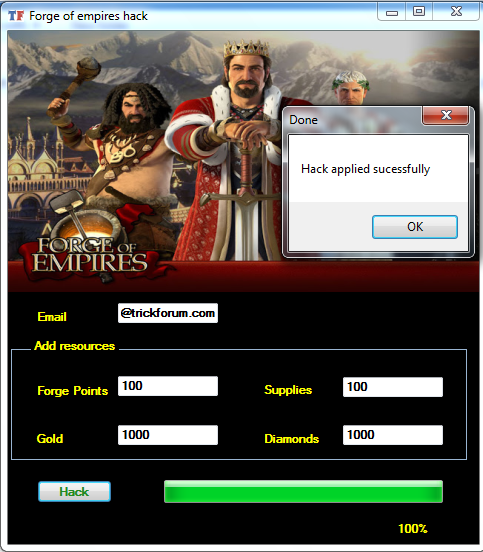 Forge Of Empires Hack Software