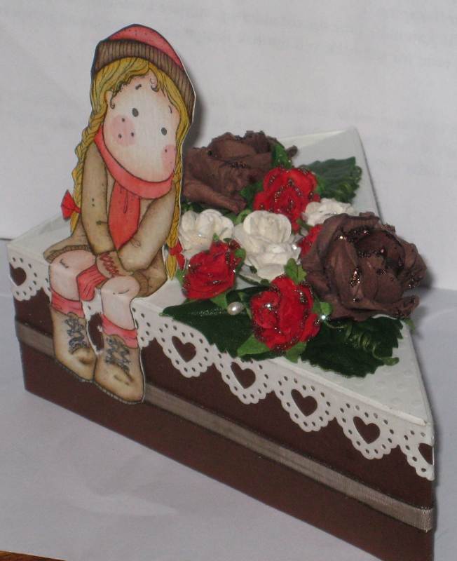 Christmas cake box Majas Lille Verden: Christmas Cake Box