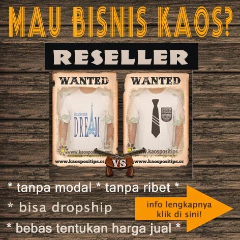 Mau bisnis Kaos Distro tanpa Modal?