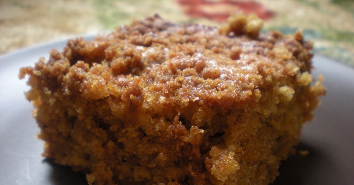 The Nourishing Apron Oatmeal Buttermilk Coffee Cake