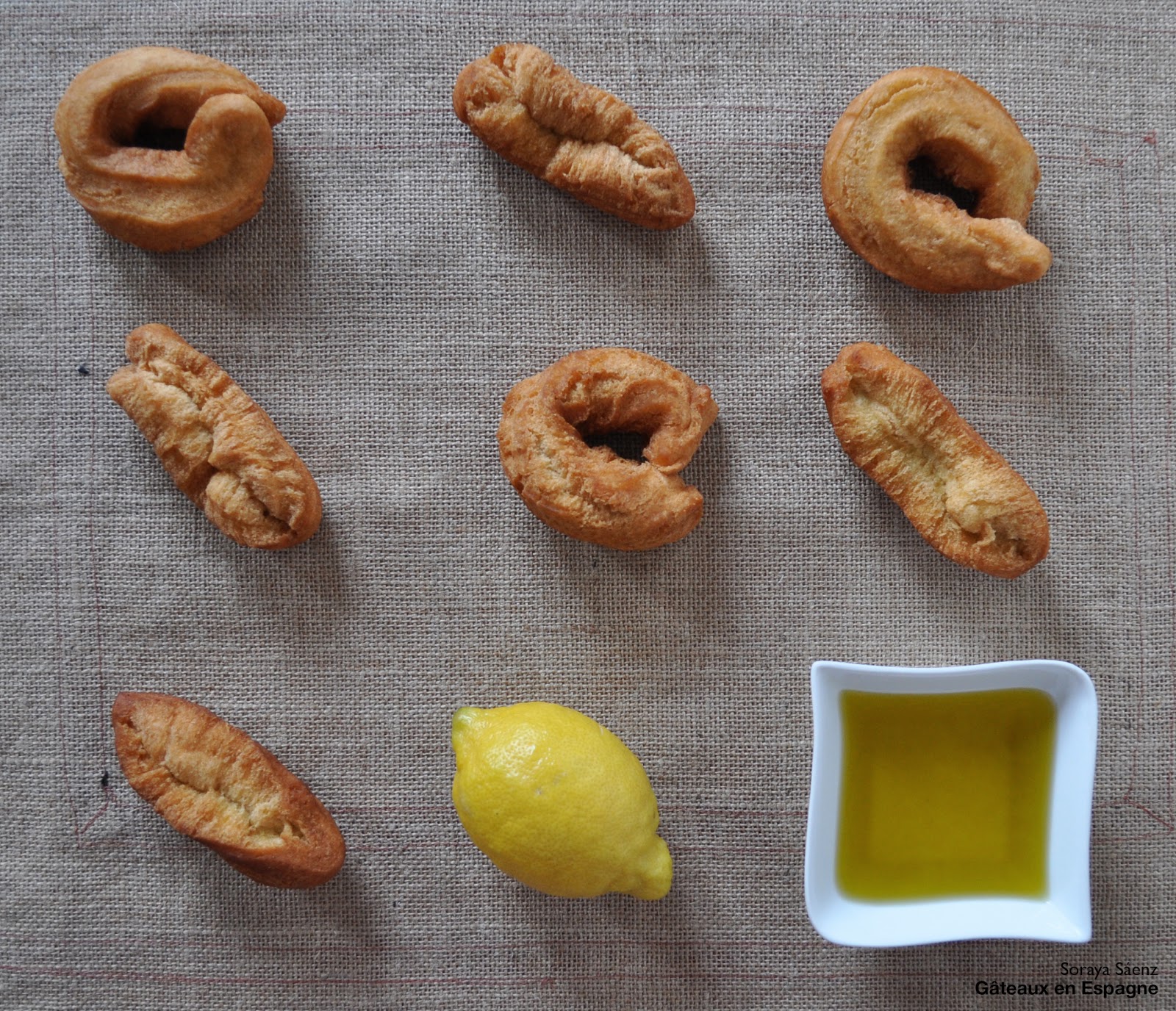 recette beignets espagnols huile olive citron anis