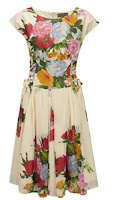 Floral printed dress
