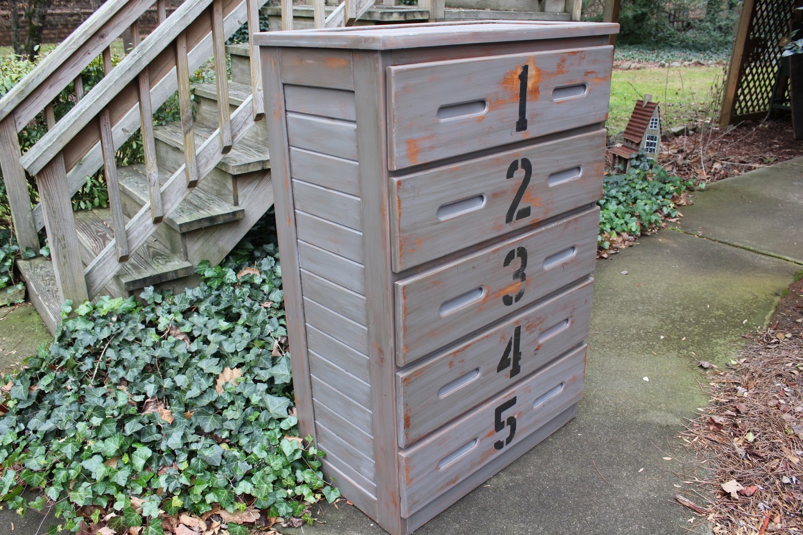 Mad Mary S Junk Yard Sold Tall Pine Dresser Gave It That