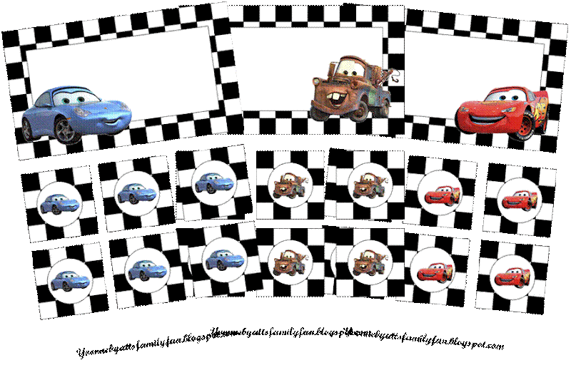 Disney Cars Birthday Party Free Printables