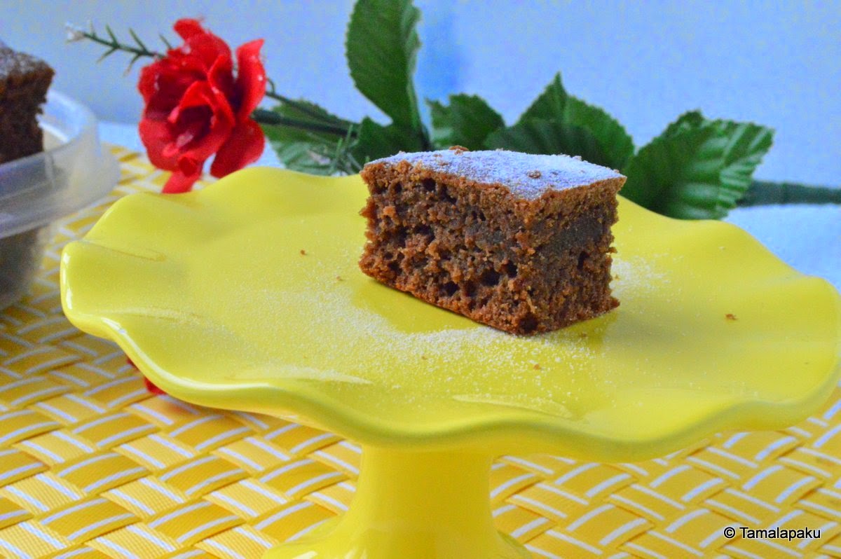 Eggless Yogurt Brownies Tamalapaku